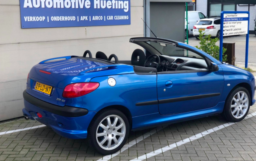 Peugeot 206 cc uit 2003