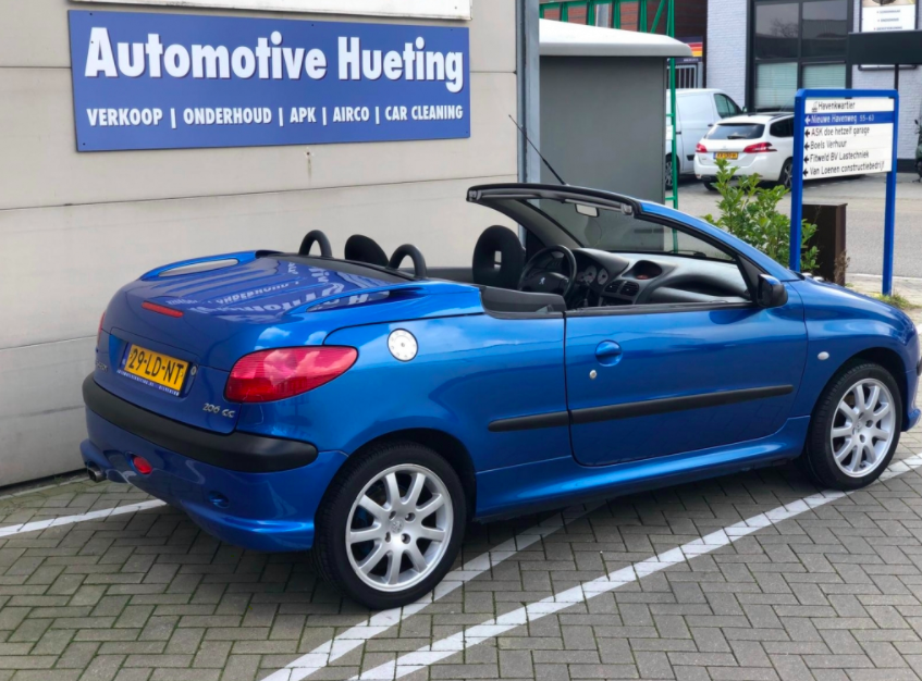 Peugeot 206 cc uit 2003