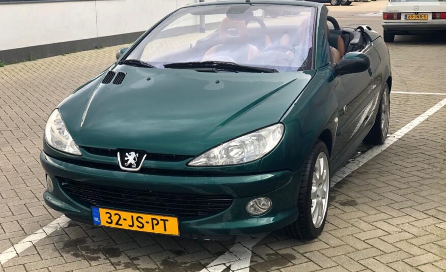 Peugeot 206 cabrio Roland Garros uit 2002