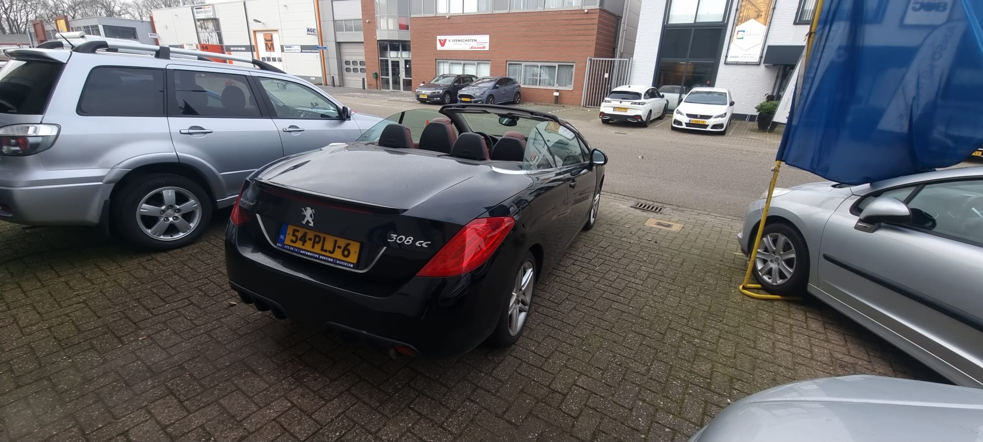 Peugeot 308 cabrio uit 2011