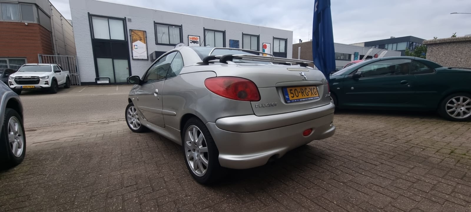 Peugeot 206 CC Roland Garros uit 2005