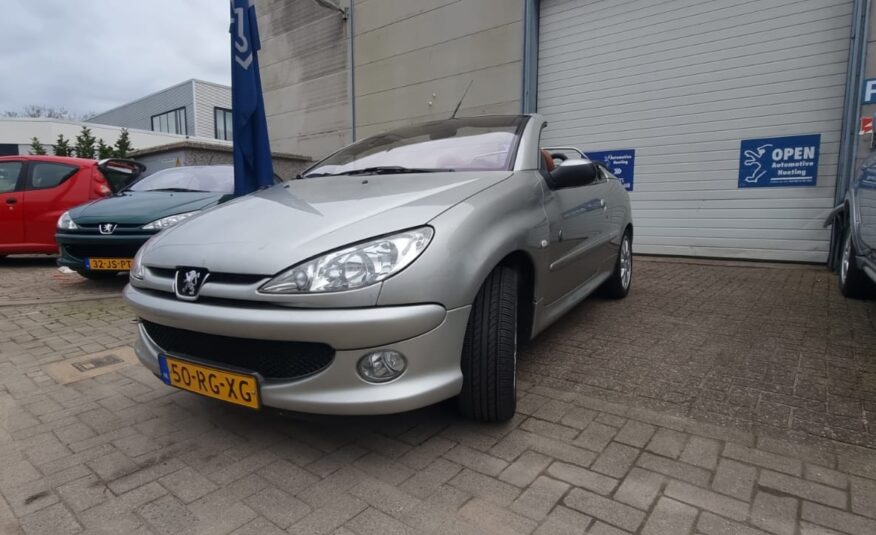 Peugeot 206 CC Roland Garros uit 2005